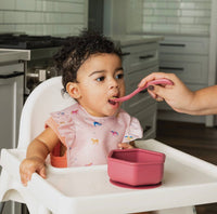 Silicone Suction Bowl with Lid - Perfect for Babies and Toddlers - Littlepinot